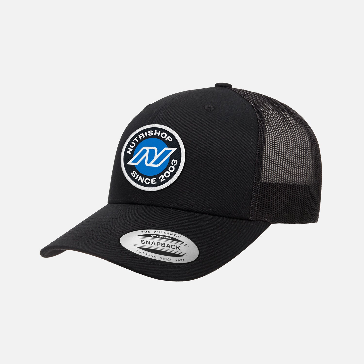 Emblem Patch Retro Trucker Hat